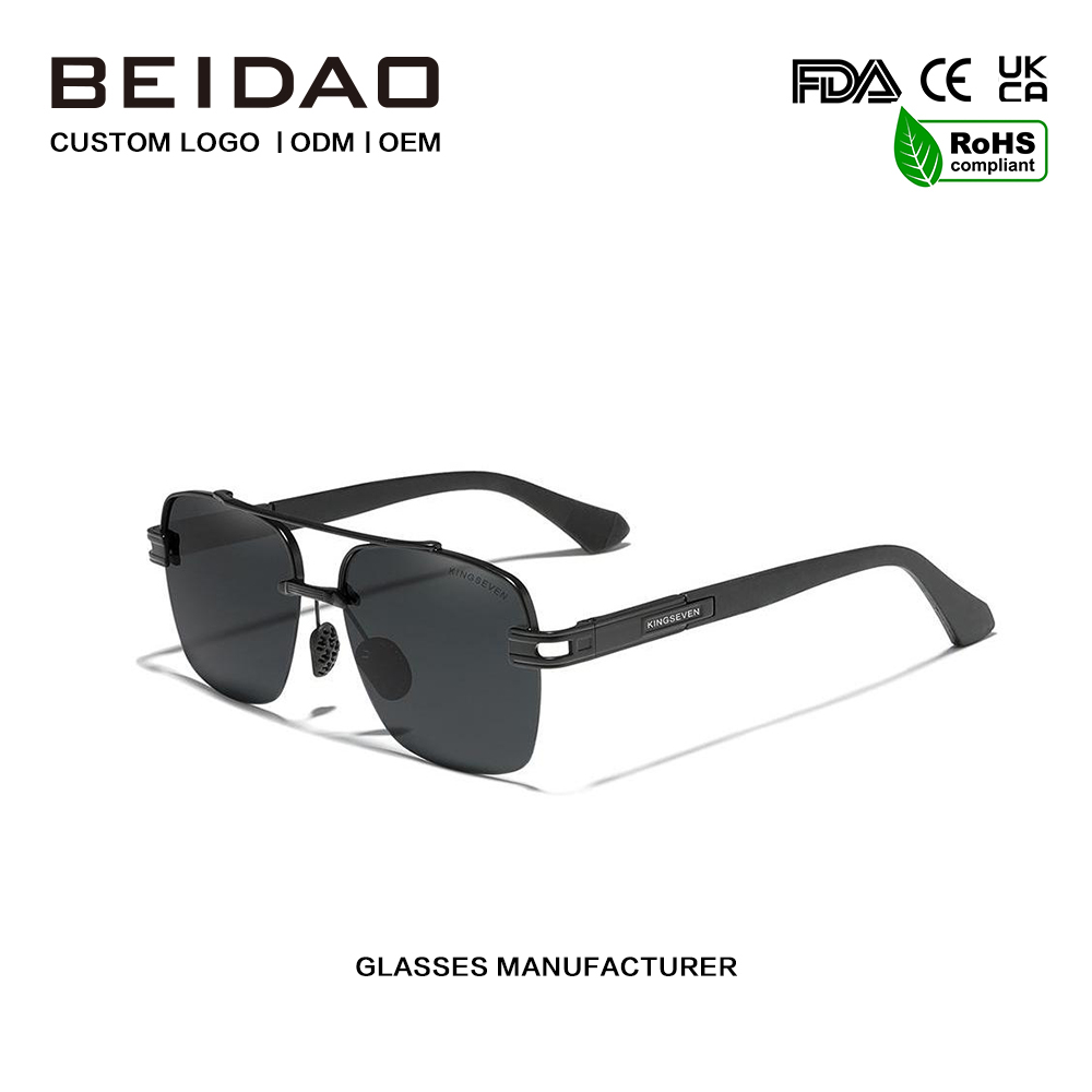 Kacamata Retro Polarisasi Warna-warni