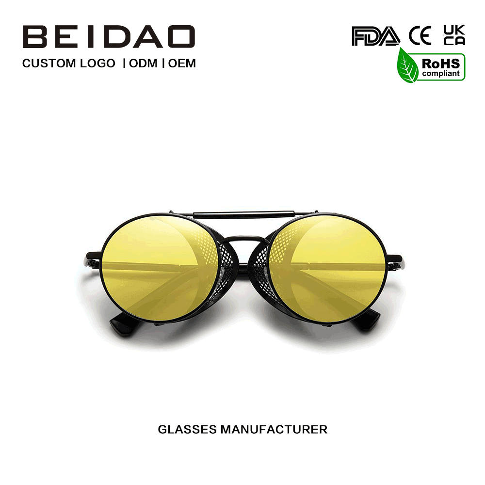 Desainer Night Vision TR90 Frame Sunglasses kanggo Pria Wanita