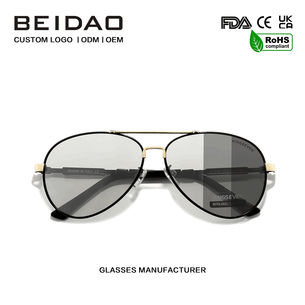 Fashion Polarized Aluminium Full Rim Sunglasses