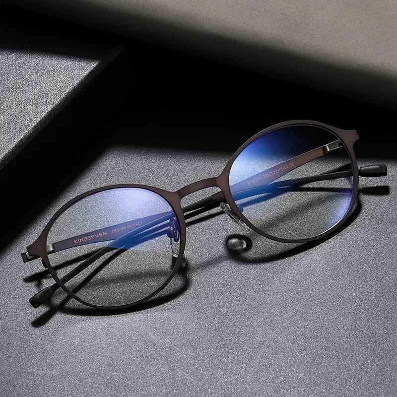 Kacamata Fashion Titanium Anti-Blue Light