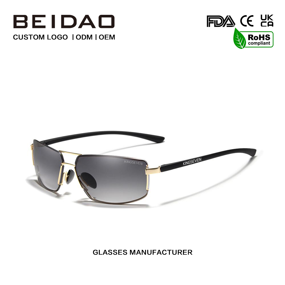 Hot Selling Fashion Aluminium Kacamata Terpolarisasi