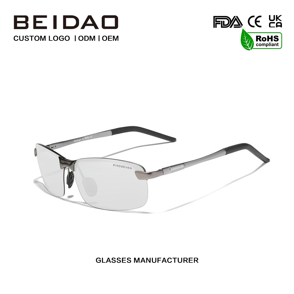 Fashion Luxury TR90 Alloy Polarized Sunglasses kanggo Wanita Pria