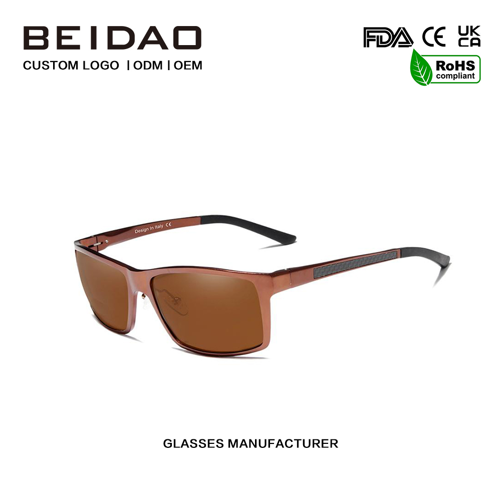 Kacamata Vintage Frame Brand TR90 Polarized